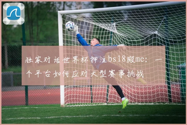 独家对话世界杯押注bs18殿me：一个平台如何应对大型赛事挑战
